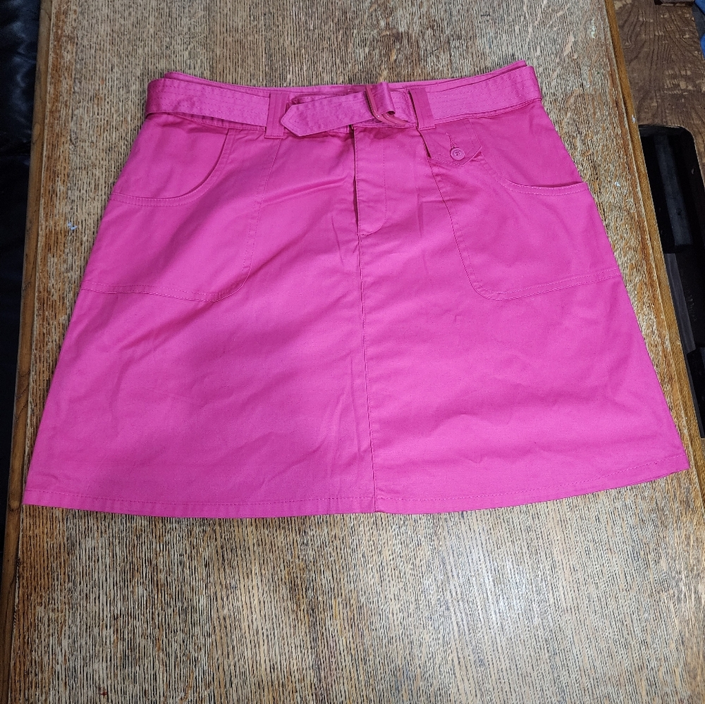 White Stag Pink A Line Skirt 8
